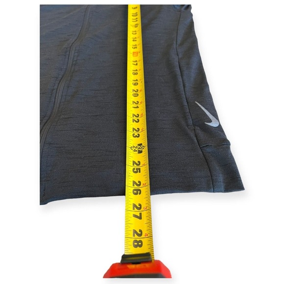 Nike Dri-Fit Women's Black Small S Jacket Hooded Full Zip Athletic Running - Picture 8 of 8